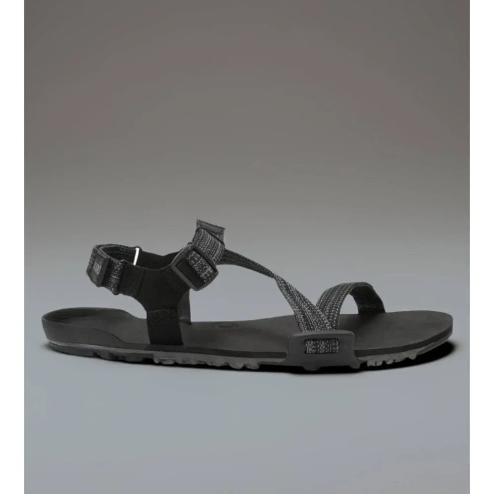 Xero Shoes Z-Trail EV Mens 8 Minimalist Barefoot Sport Sandals Black Charcoal